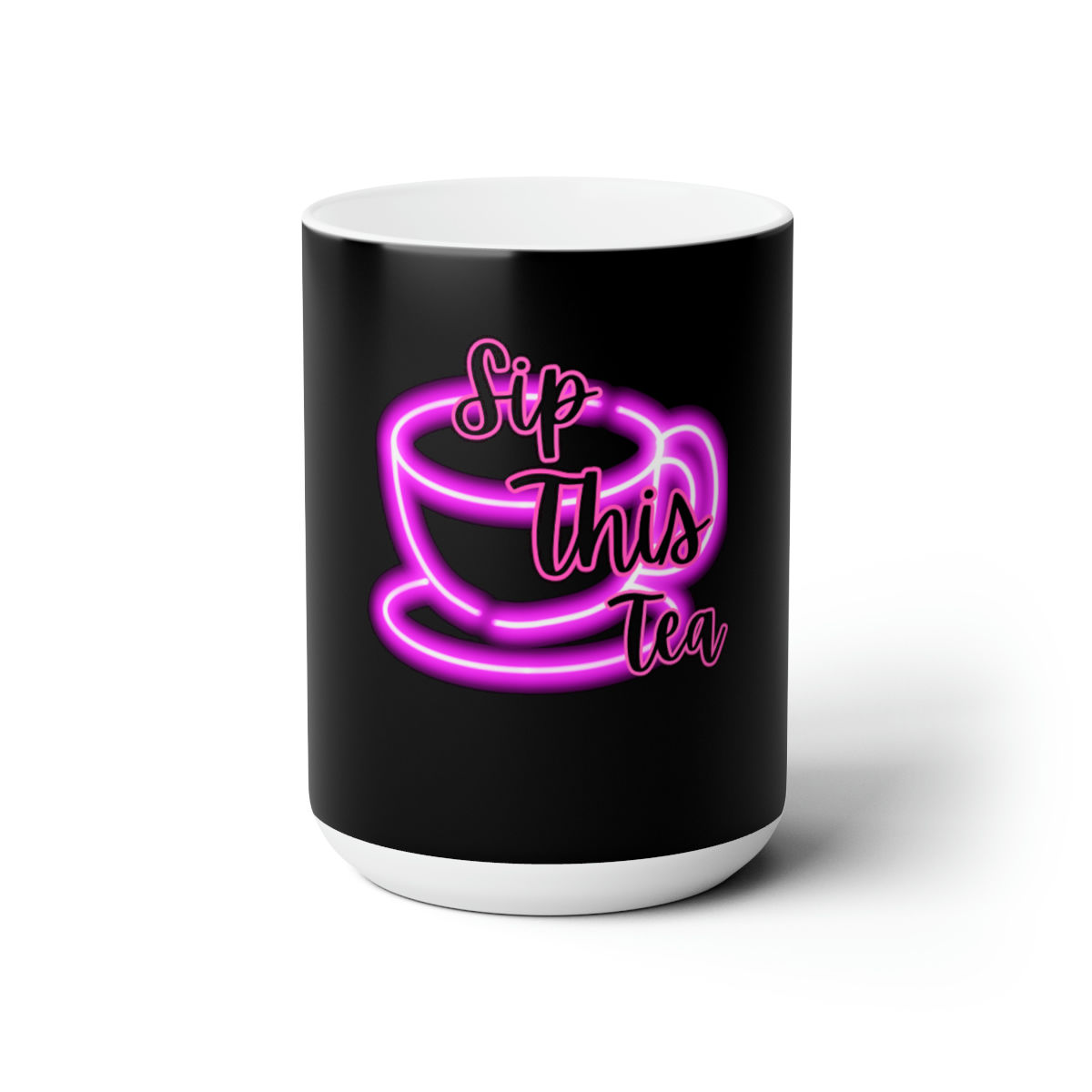 Sip This Tea Mug Black