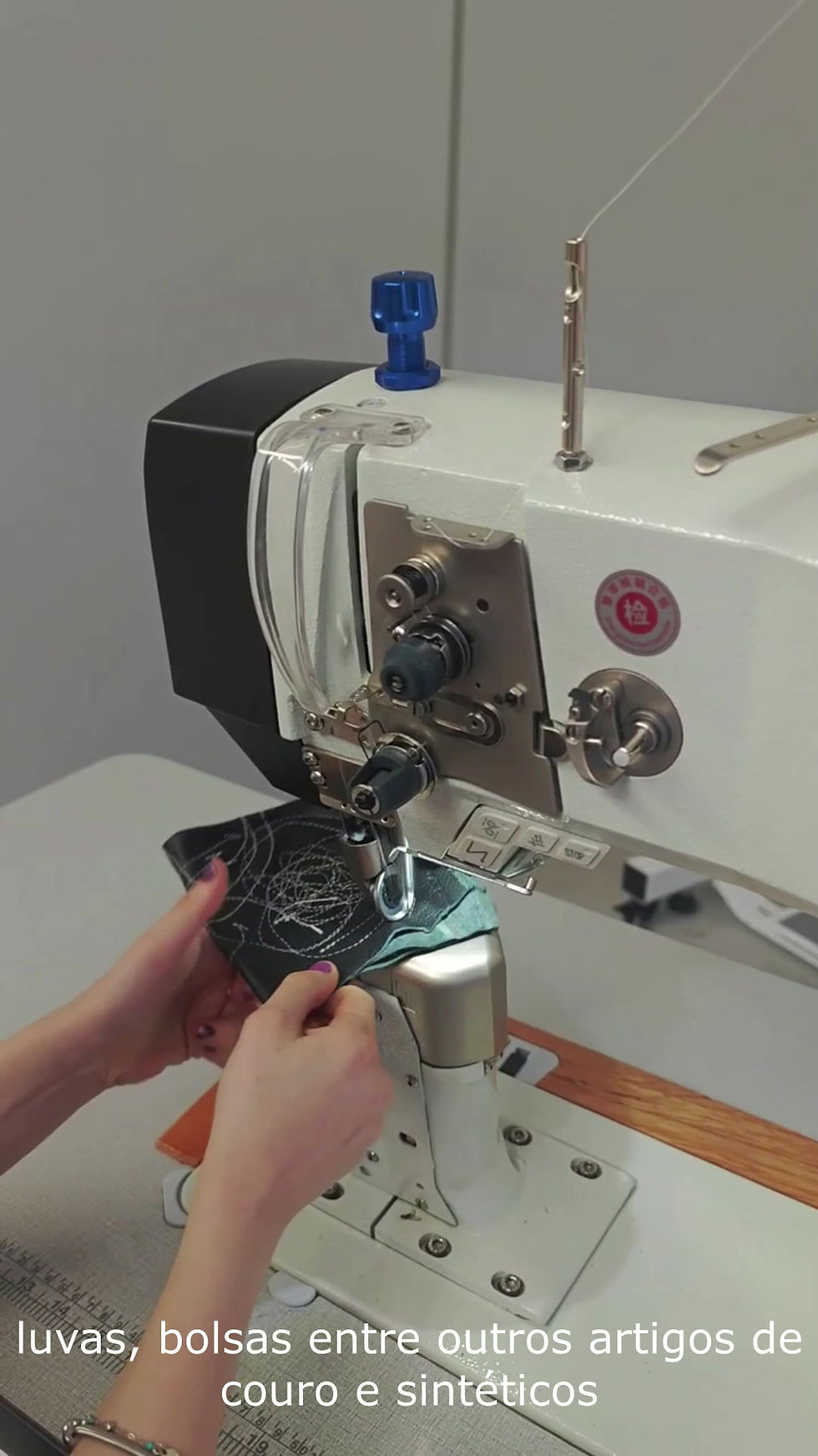 Miniatura: Máquina Coluna Eletrônica 1 Agulha Valana 1591S