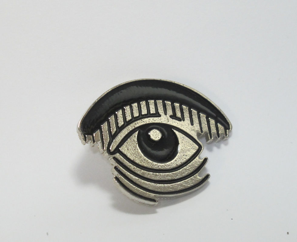 Miniatura: Olhos abertos - Pin esmaltado