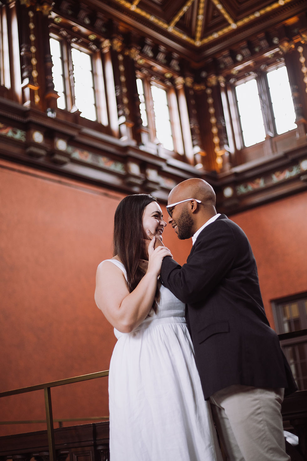 The Julia Ideson Library- Engagement Session