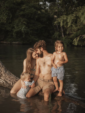 Spring Wildflower Family Session
