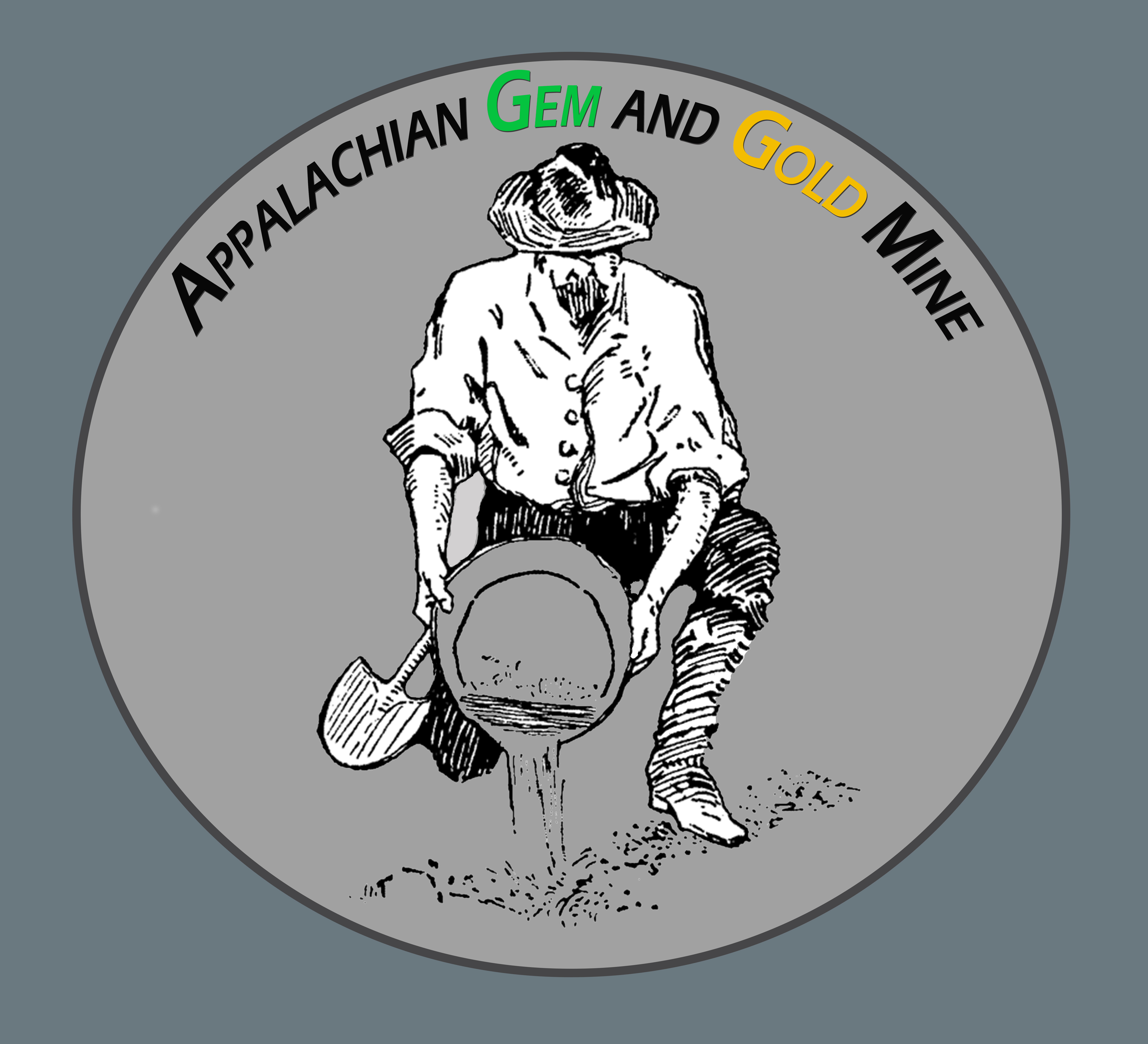 Appalachian Gem and Gold Mine logo