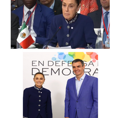 Sheinbaum invita a Pedro Sánchez a México