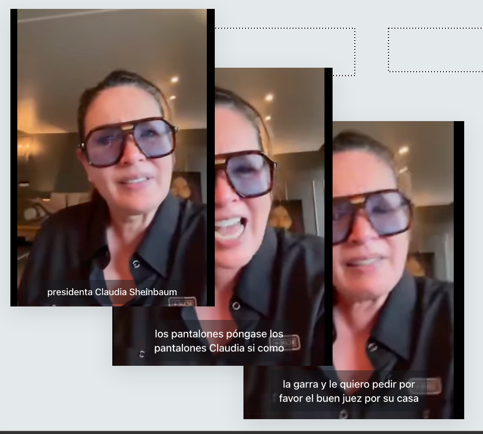 Yolanda Andrade hace fuerte exigencia a Sheinbaum