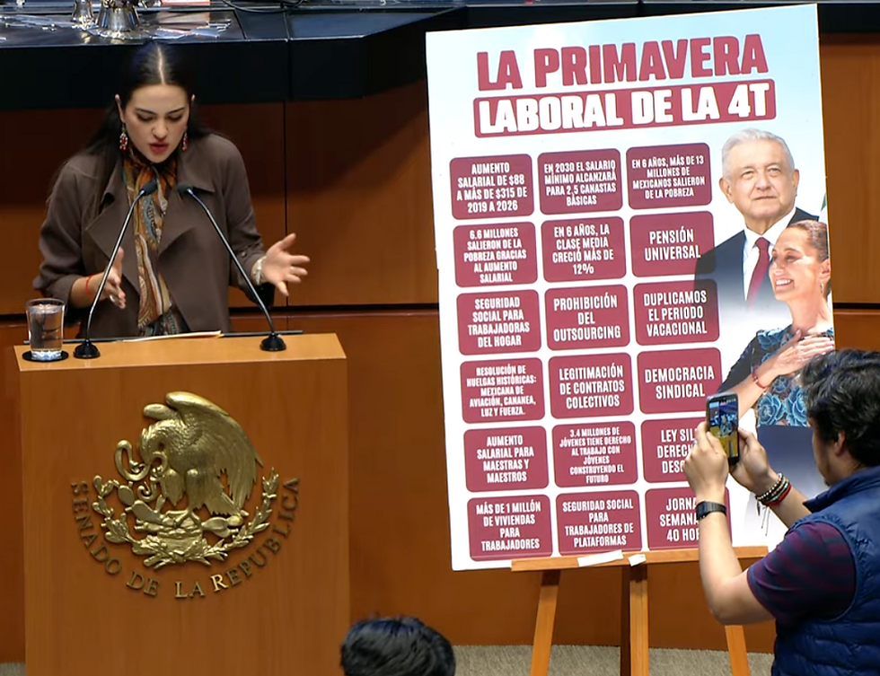 Aprueba Senado jornada aboral de 40 horas