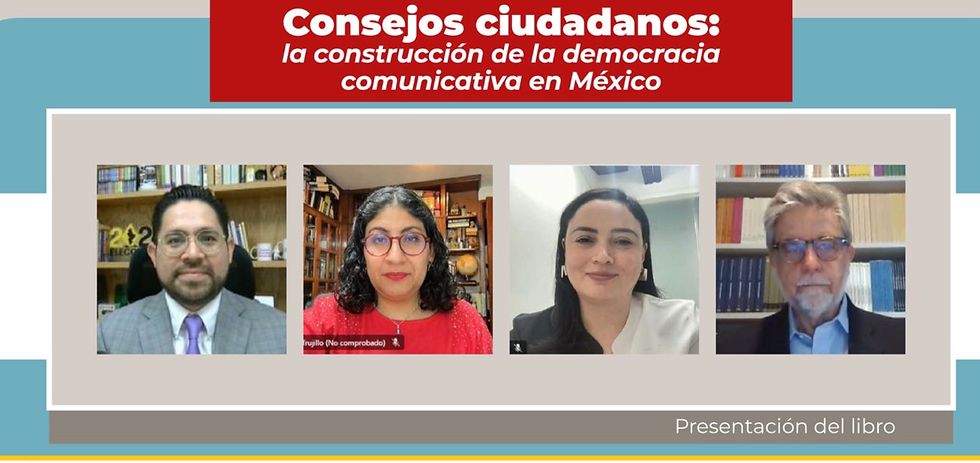 Presenta IEE libro sobre democracia comunicativa