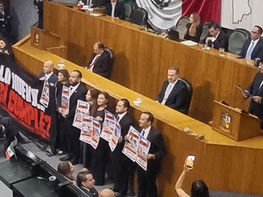 Samuel de nuevo no acude a rendir cuentas ante el Congreso