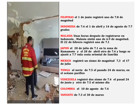 Sismos se apoderan del mundo