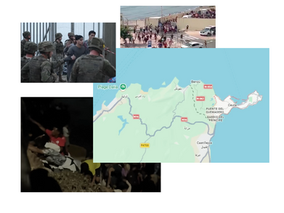 Marroquíes cruzan a territorio español