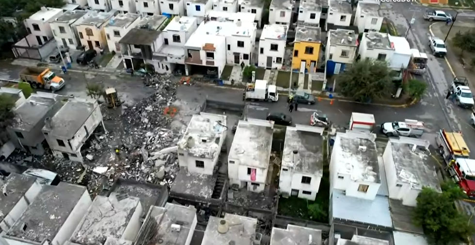 Deja explosión en casa por pirotecnia tres fallecidos