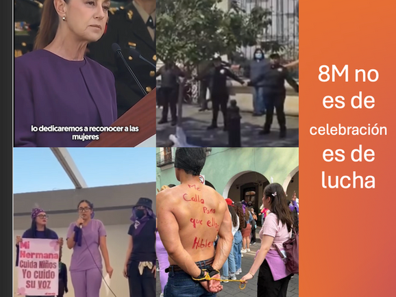 Miles de mujeres salen a manifestarse este 8M