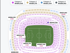 Boletos del mundial a precios exorbitantes 