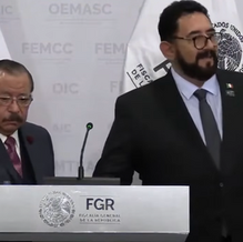 Pide FGR pruebas a EU por caso Rocha y nueve más