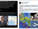 Exige Bukele a G. Harfuch rectifique; él responde