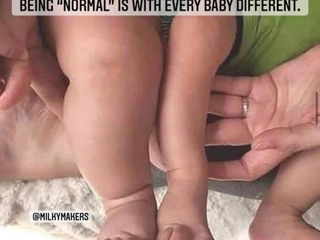 Don't compare your baby to other babies