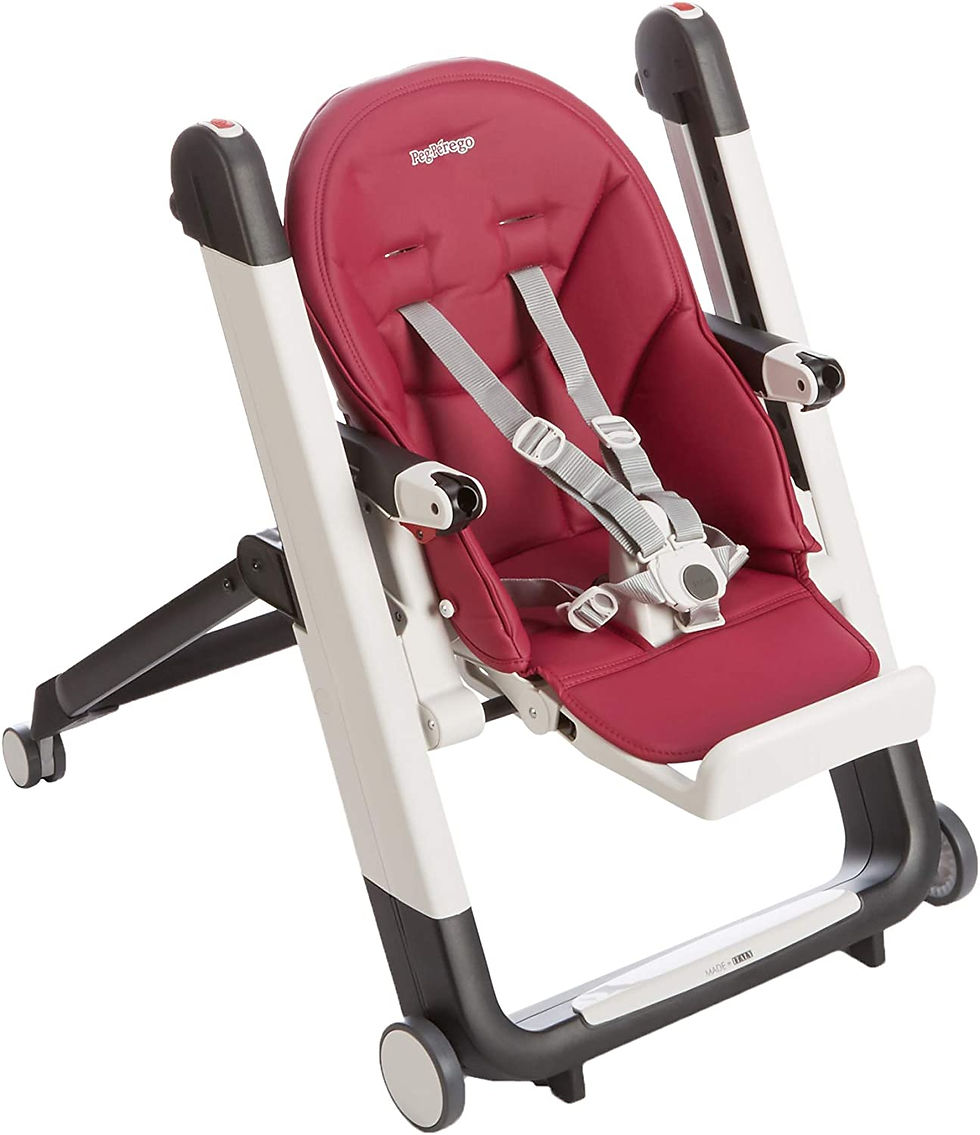 Miniature : Peg Perego Siesta Follow Me, chaise haute multifonctions Ultra compacte, Berry
