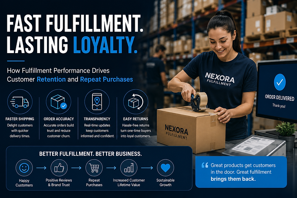 The Crucial Link Between Fulfillment Speed and E-commerce Customer Loyalty