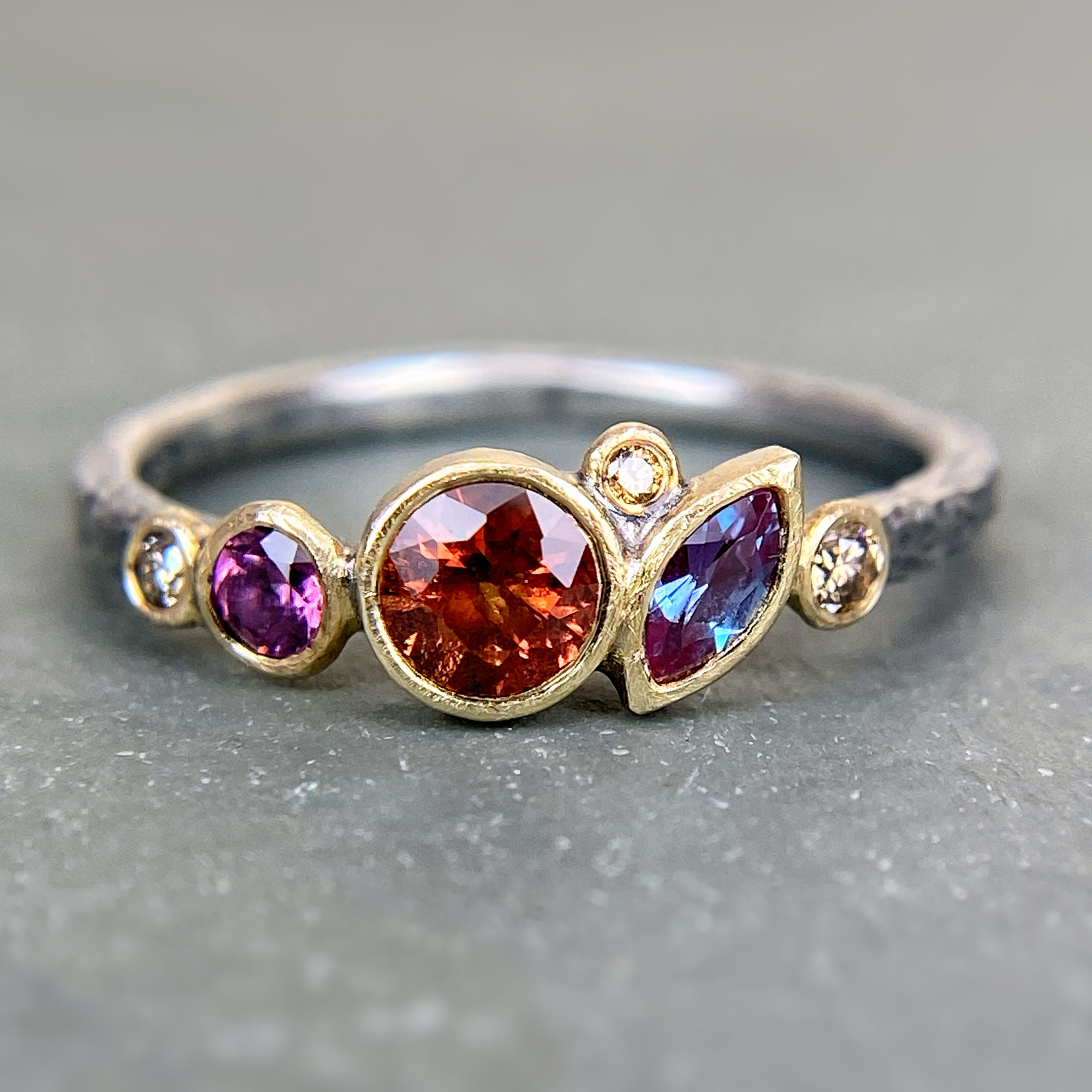 Autumn Cluster Ring