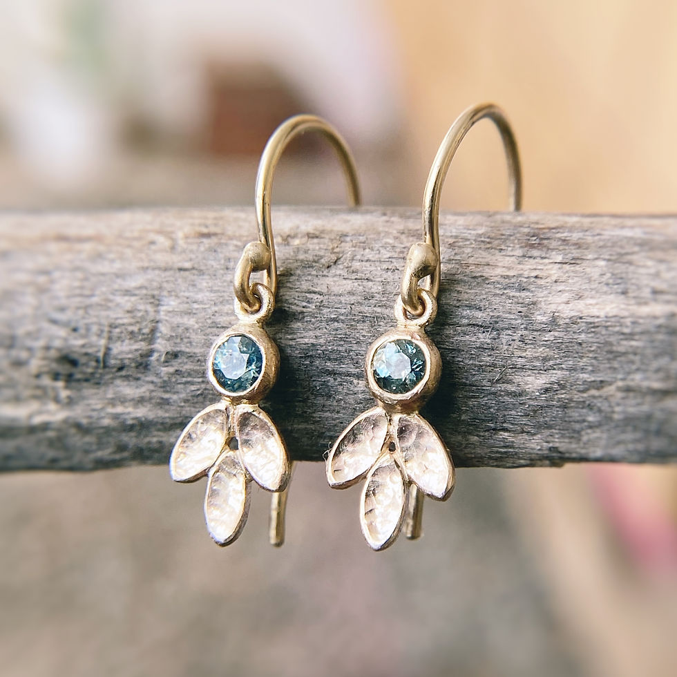 Thumbnail: Garden | Dangling Leaves Earrings