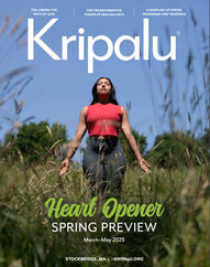 Kripalu Spring Catalog Cover 2025
