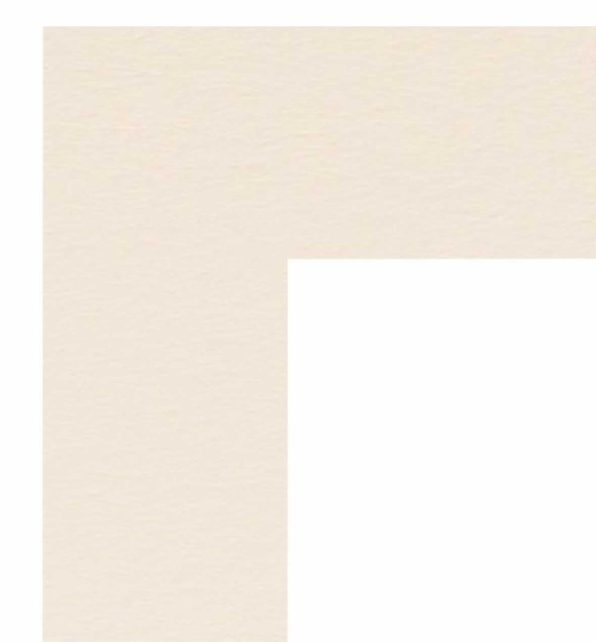 Pyramid 16x20 Mat - CREAM