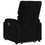 Thumbnail: vidaXL Stand up Massage Recliner Chair Black Fabric