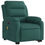 Thumbnail: vidaXL Electric Stand up Massage Recliner Chair Dark Green Fabric