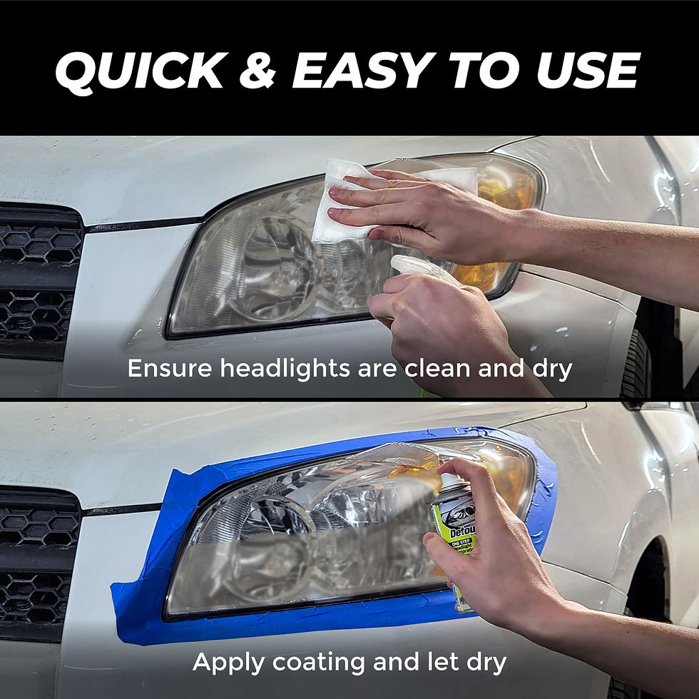 Thumbnail: 1-STEP HEADLIGHT RESTORATION SPRAY, PRO, 10 oz