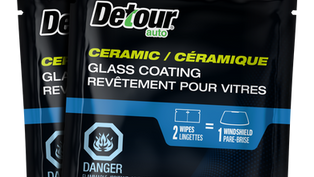 Best selling Detour Ceramic Glass Coating Wipes for windshield glass treatment