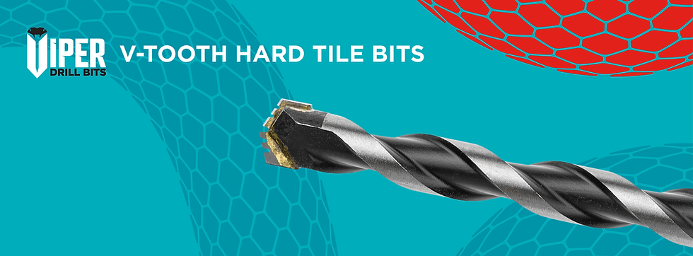 6x150mm V-Tooth Hard Tile Bit (each)