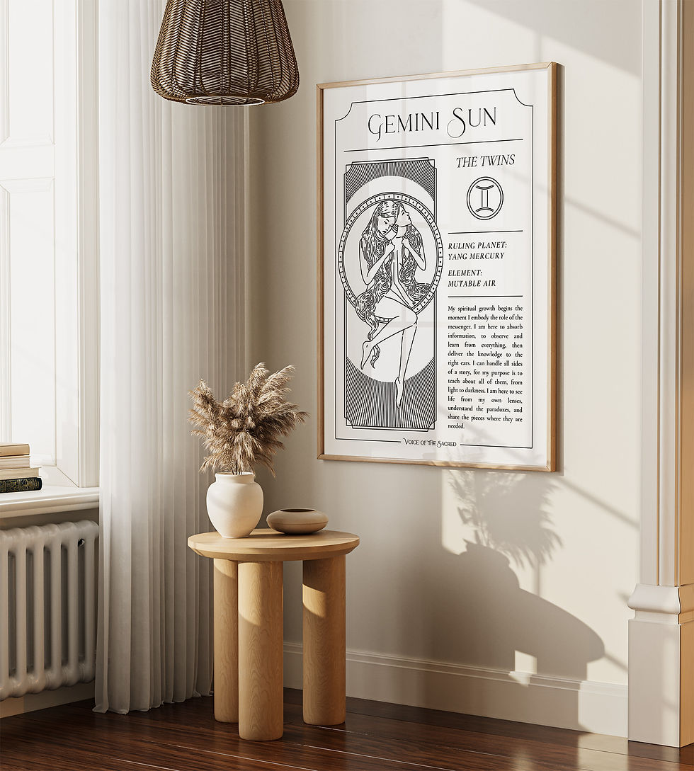 Thumbnail: Gemini Sun Digital Print