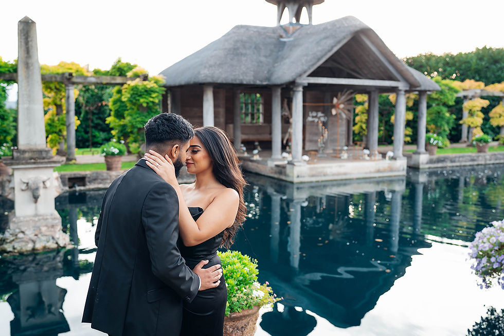 Proposal by The Cotswold Proposal Planners at Barnsley House Temple How to Propose. Help Proposing. Near Birmingham Leamington Malvern Worcestershire, Herefordshire, Bristol