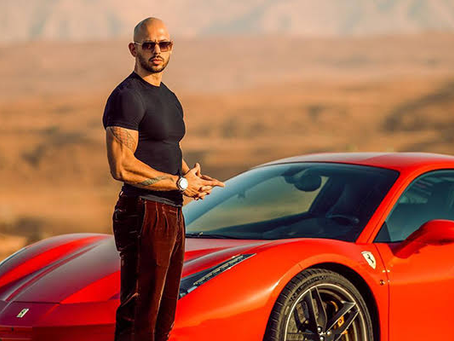 La gran Colección de autos de Andrew Tate