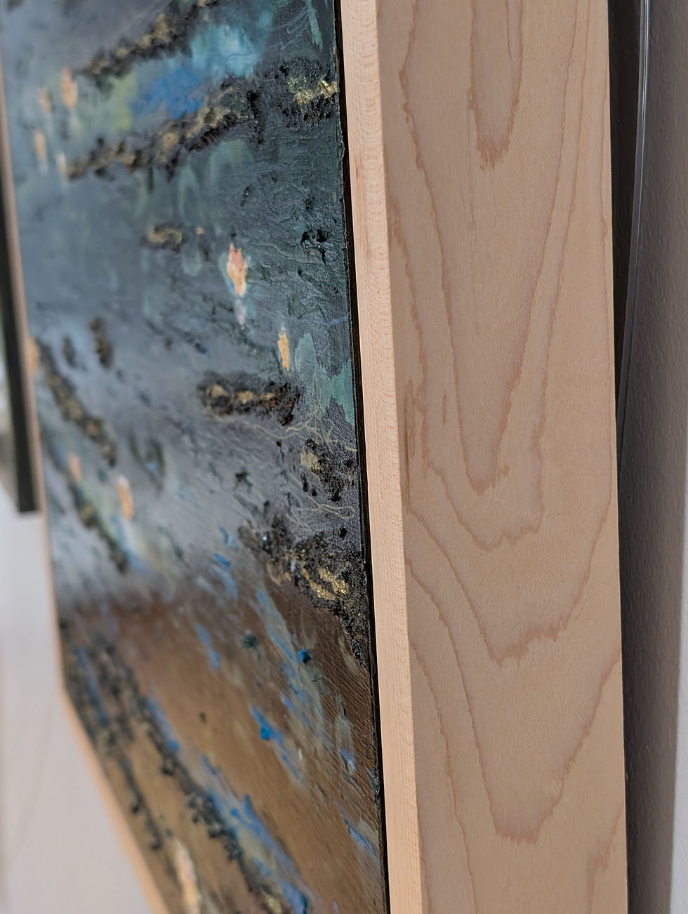 Thumbnail: All Things Beautiful 24"x24"+ custom maple frame