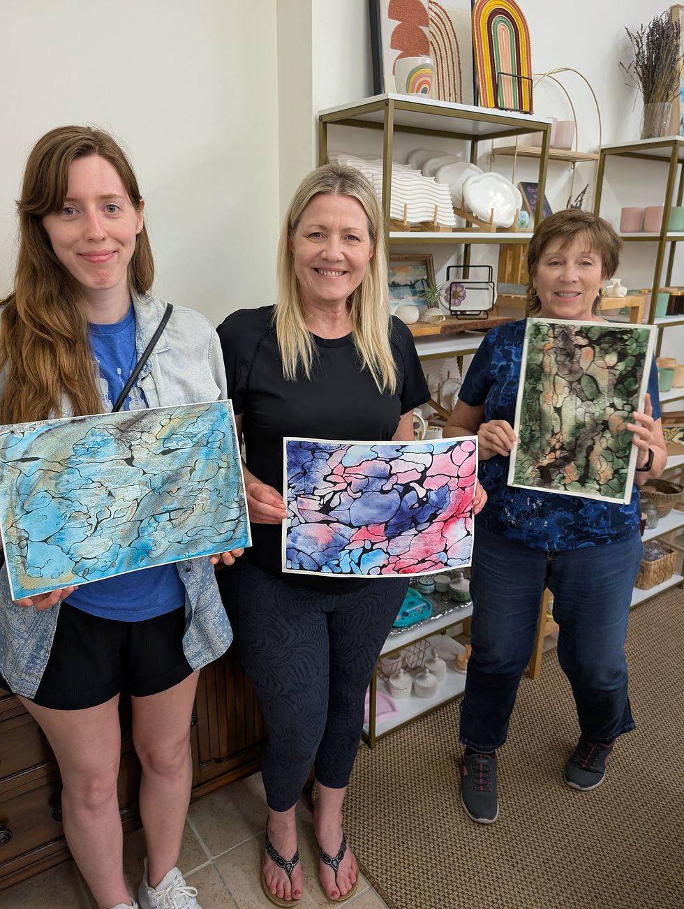 Thumbnail: Book a Watercolour Pebbles Workshop