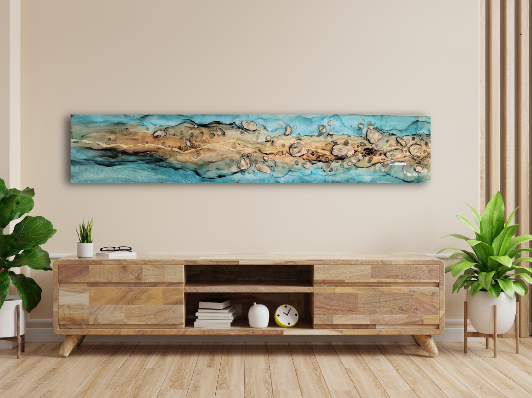 The Sandbar 12"x60"