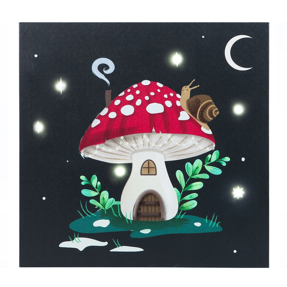 Thumbnail: LED Light Up Canvas Plaques