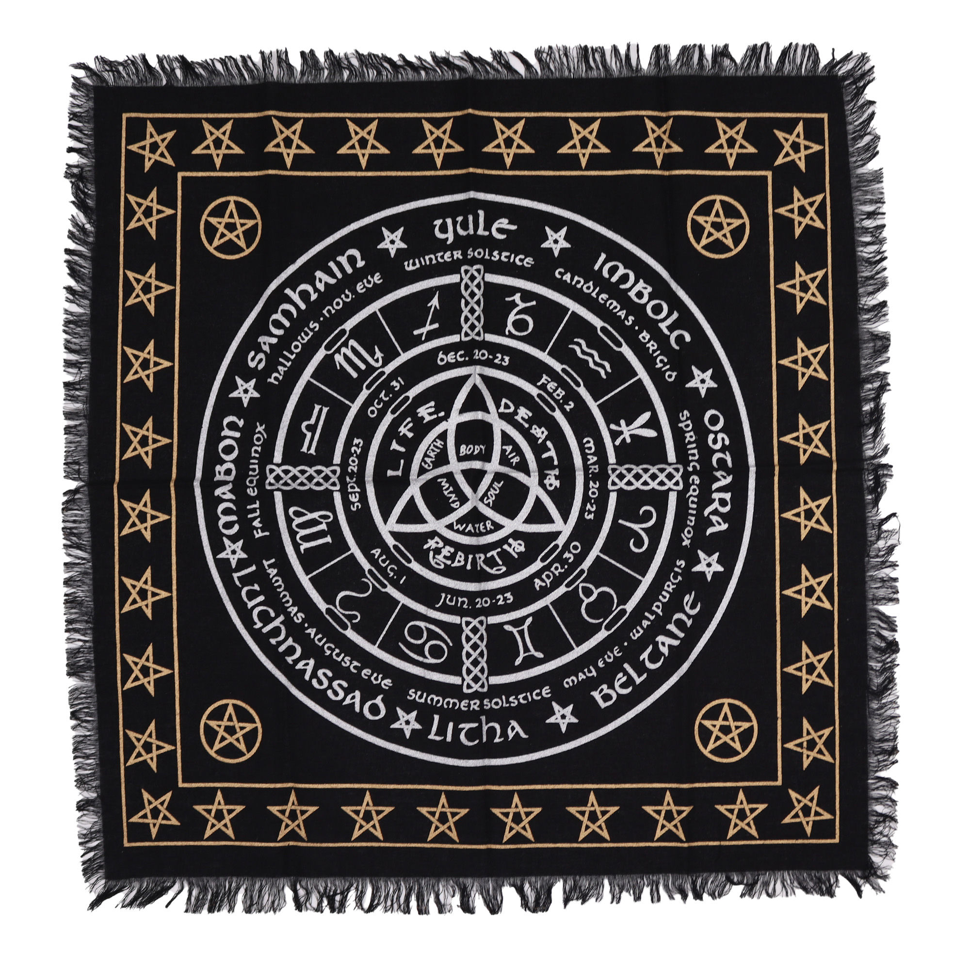 Fringed Esoteric Altar Cloths