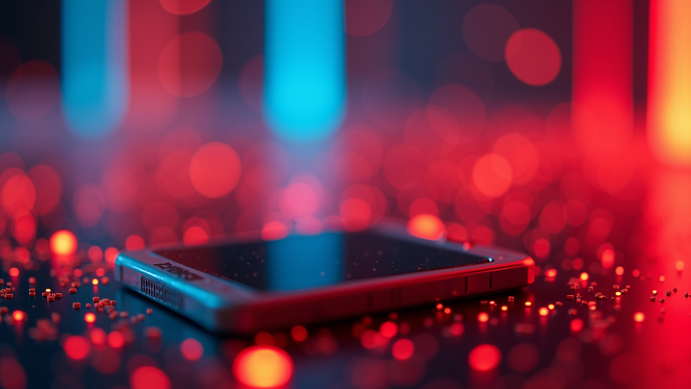 Close-up view of a sensor device used in interactive art installations