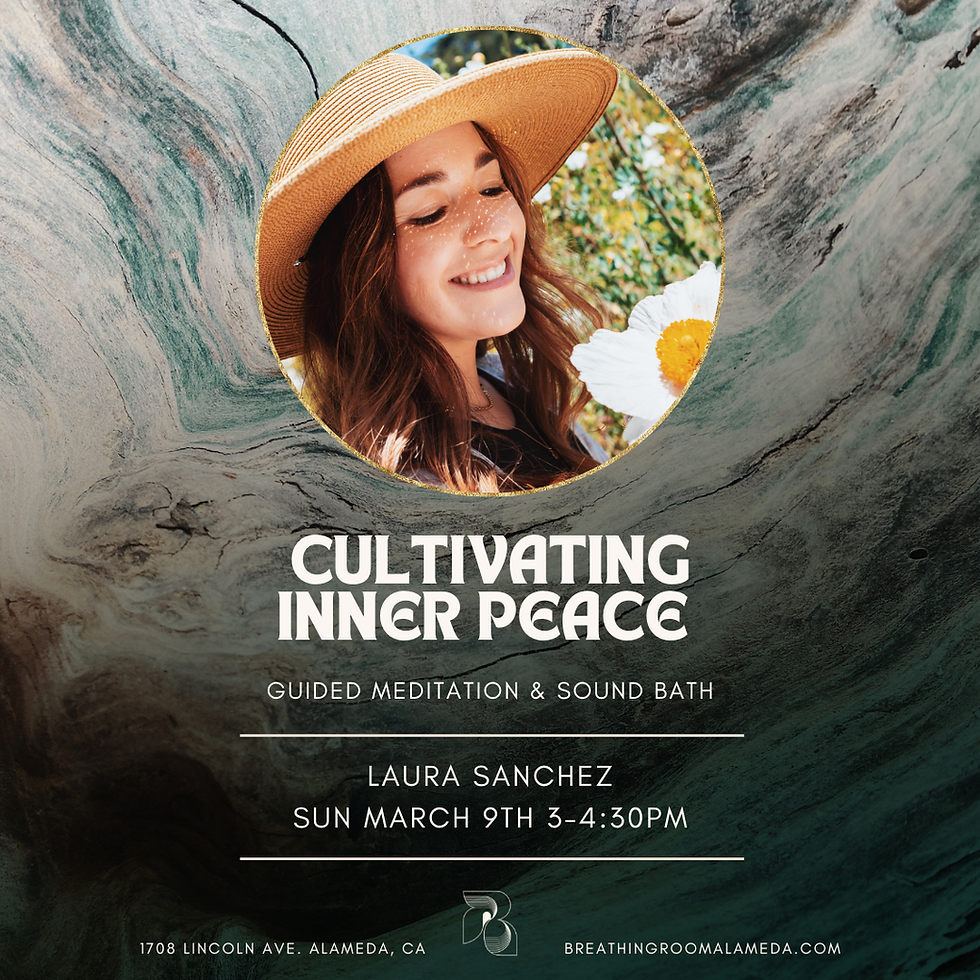 Cultivating Inner Peace: Guided Meditation & Sound Bath