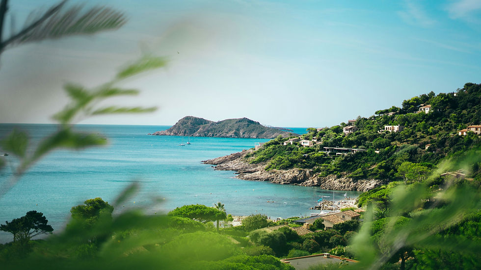 The Escalet Point in Ramatuelle on the French Riviera