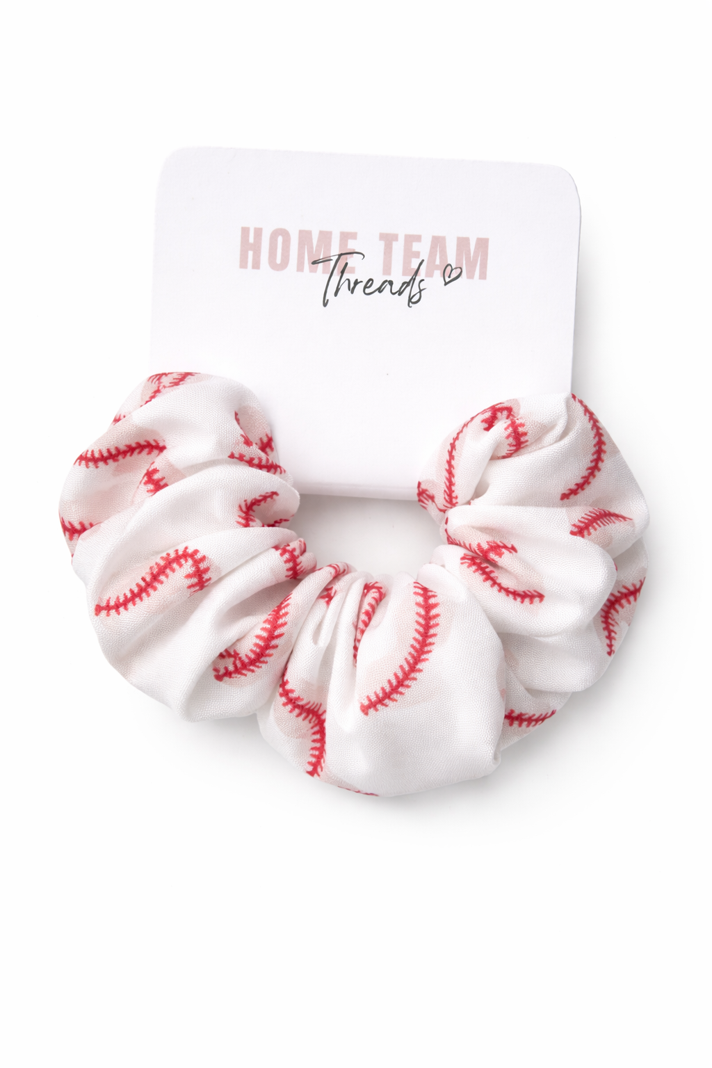 Baseball Hair Scrunchie