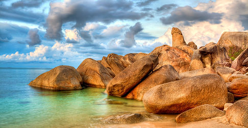 Rocky Beach Landscape