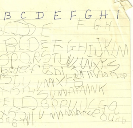 The alphabet