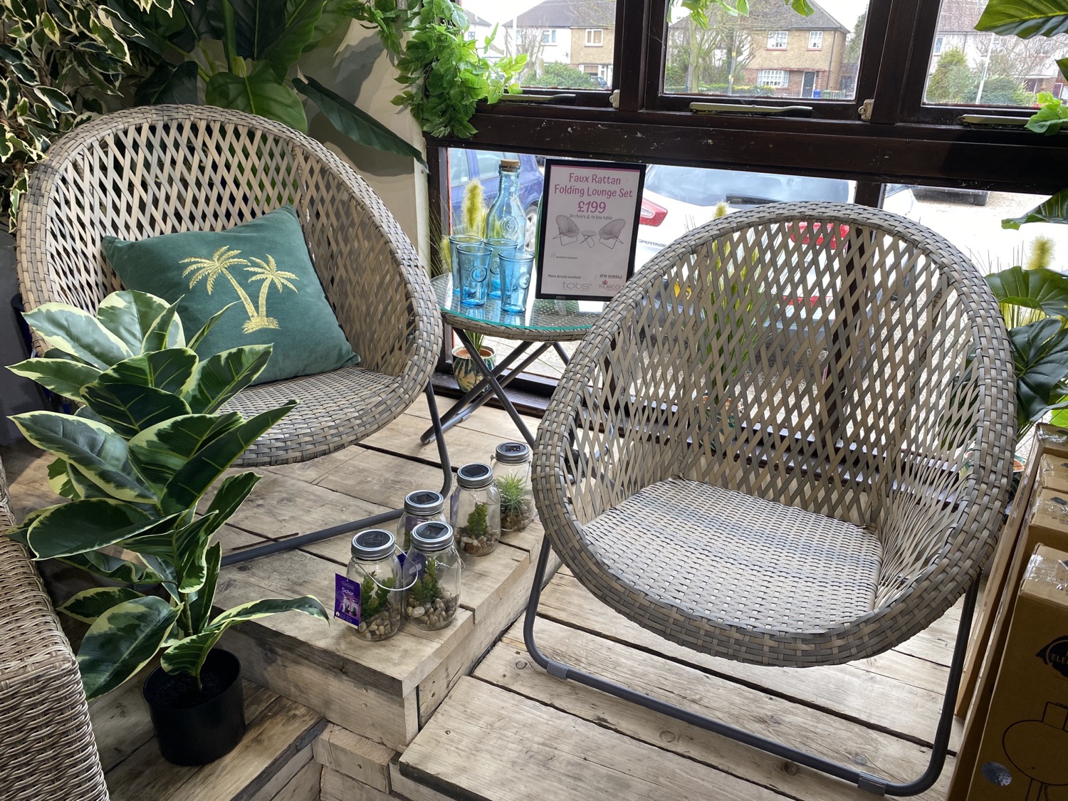 folding rattan garden chairs