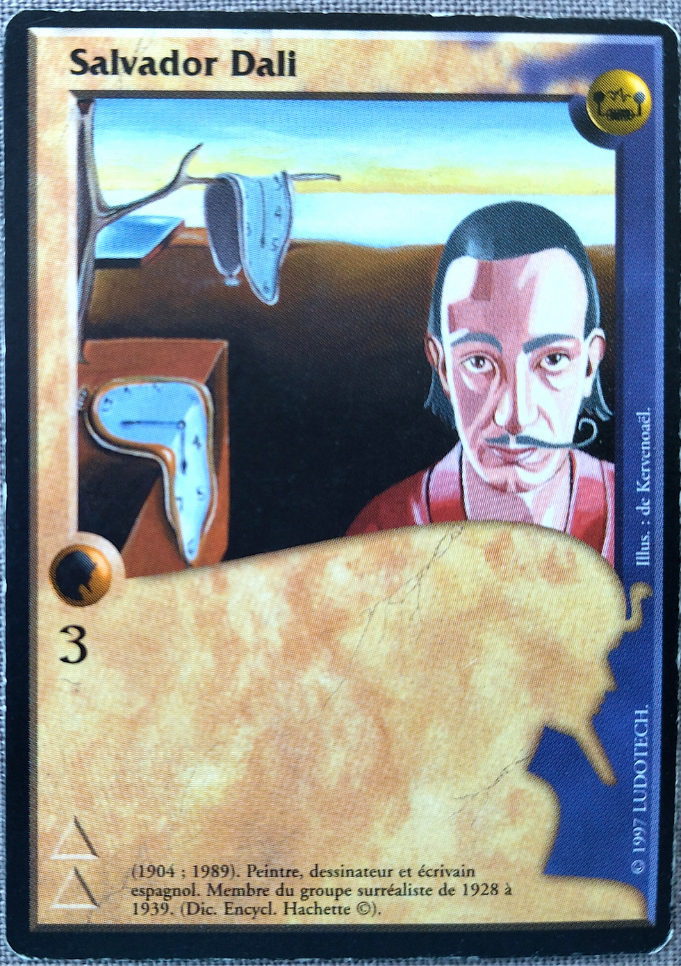 carte Salvador Dali -ludotech-