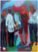 Oil on Canvas - Approx. 2.5' x 2'