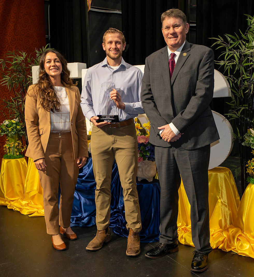 Oka’ Institute’s Caleb Biles Honored with Habitat Conservation Award from the Chickasaw Nation