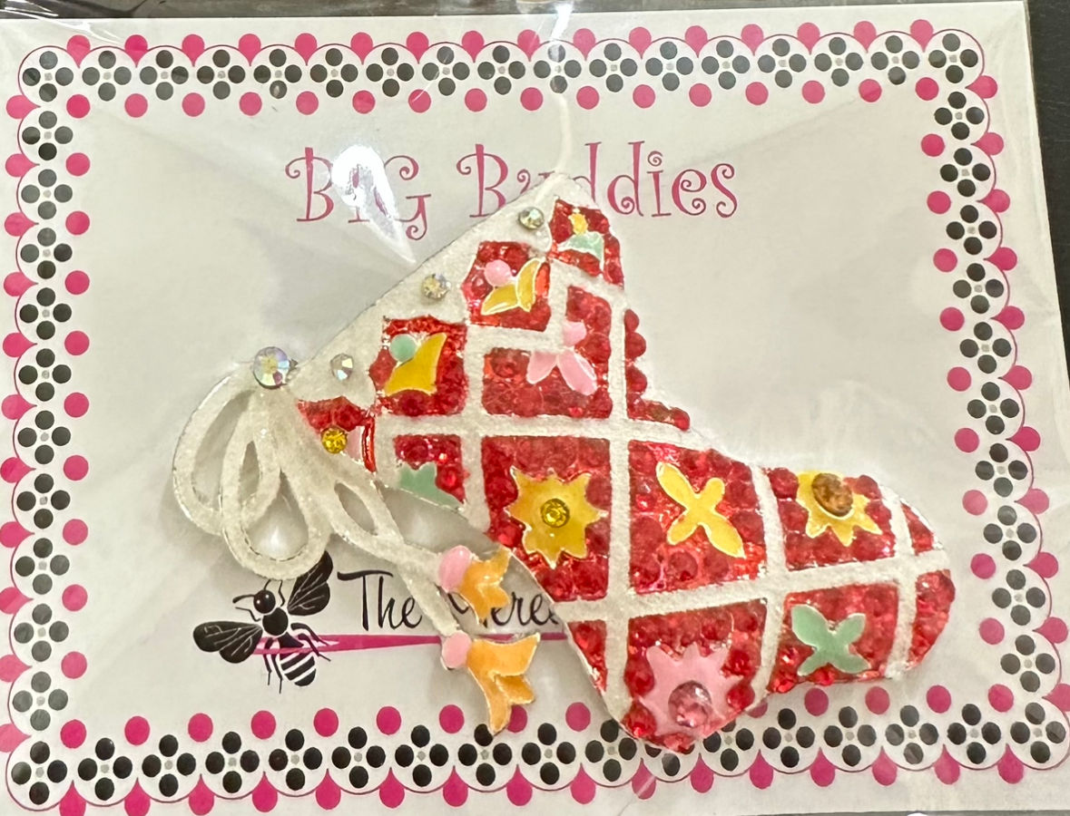Christmas Stocking Big Buddy Magnet by ElizabethTurner