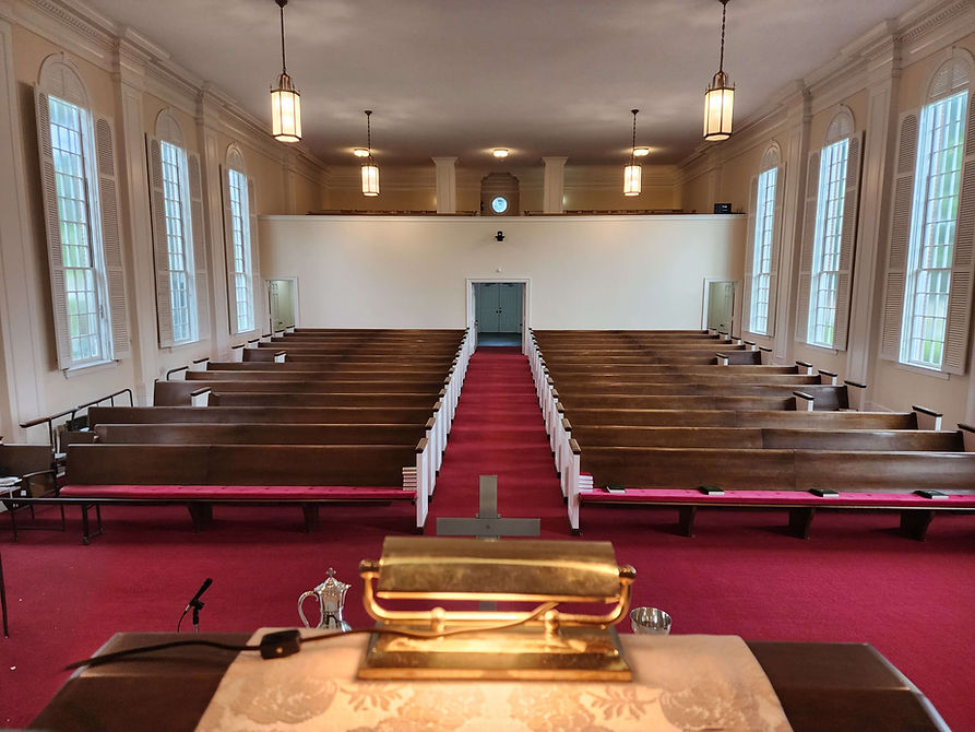 Edited version of Inside of church